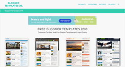 Desktop Screenshot of bloggertemplates20.com